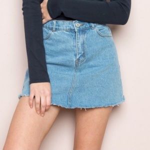 Brandy Melville- Jean Skirt